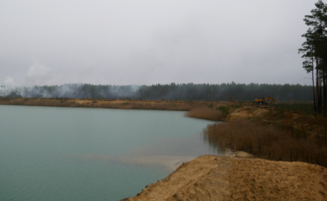 ООО «Пассат» г. Солигорск начал добычу песка на новом IV блоке месторождения песков «Бобрик»